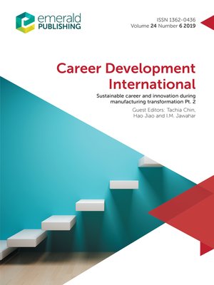 cover image of Career Development International, Volume 24, Number 6